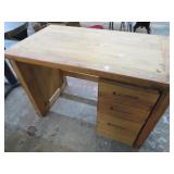THIS END UP SOLID PINE DESK