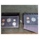 1987 & 1988 U.S. PROOF COIN SETS