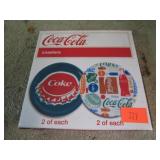 COCA COLA COASTERS