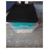 STORAG BOXES & TUB W/ LID