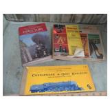 ASSORTED MODEL TRAIN & STARRETT TOOLS BOOKS