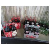 ASSORTED COCA COLA BOTTLES