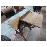 ANTIQUE SCHOOL DESK