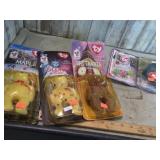 4-- McDONALDS TY BEANIE BABY TOYS