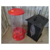 CANDLE LANTERN & BIRDFEEDER