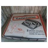 VINTAGE TOY TELECOM PHONE SYSTEM