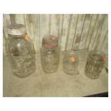 4-- BALL MASON JARS