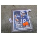 PAYTON MANNING MVP FOOTBALL CARD