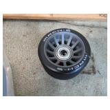 8-- SKATE WHEELS W/ BEARINGS