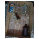 ASSORTED OLD BOTTLES