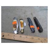 4-- POCKET KNIVES
