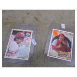 2-- JOHNNY BENCH BASEBALL CARDS