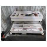FIGHING LURES, TACKLE & BOX