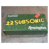 500-- 22 LR SUBSONIC AMMO