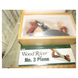 OPEN  NEW IN BOX #3 WOOD RIVER PLANE