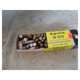 33-- 38 AUTO AMMO ( NOT 380 OR SPL)