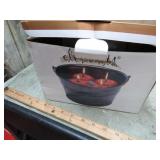 FLOATING PUMPKIN CANDLES & BUCKET