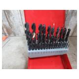 UNUSED FRACTIONAL DRILL BIT SET