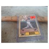 BARRY BONDS ROOKIE BASEBALL CARD