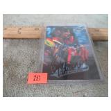 AUTOGRAPHED RAY EVERNHAM CARD