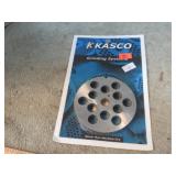 NEW-- KASCO MEAT GRINDING PLATE