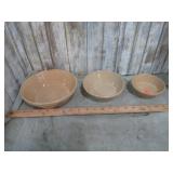 STONEWARE MIXING BOWLS