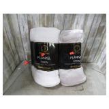 2-- FLANNEL THROW BLANKETS