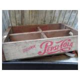 WOODEN PEPSI COLA CRATE