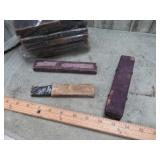 ASSORTED EMPTY STRAIGHT RAZOR BOXES