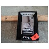 UNUSED USS CONTRITUTION ZIPPO LIGHTER