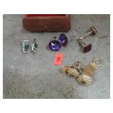 MINIATURE TREASURE CHEST & CUFF LINKS