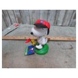 SNOOPY LITTLE LEAGUE BASEBALL BOBBLEHEAD