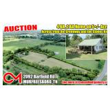 4 BR, 2 BA Spacious Home on 5+/- Acres - Across from the Greenway and Stones River - AUCTION October 8th