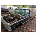 1972 Ford Ranger XLT Single Cab Body - No Engine - Great for a project!