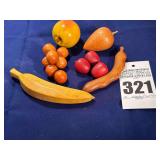 10 - Vintage Wooden Fruit
