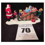 Dept 56 - Snow Village "Santa Comes to Town 1996"