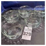 5 - Vintage Petal Shaped dessert bowl