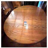 Oak Dinning Table with Sleeve