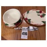 Franciscan Serving Plate, Platter, Bowl & Cake Server