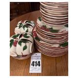 Franciscans Apple Dinnerware - Service for 8