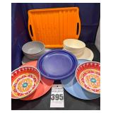14 pcs - Plates, Platter, Bowls