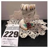 Vintage Glamour Head Vase