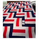Antique Quilt  - Red, White & Blue