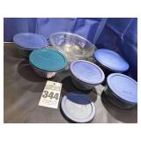 Pyrex Mixing Bowl & Storage Containers with Lids
