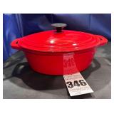 Enameled Cast Iron Dutch Oven with Lid