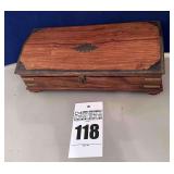 Vintage/Antique Slope Wooden Box