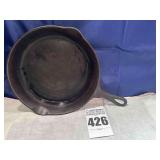 Wagner Ware Sidney O Cast Iron Notched Skillet #1058