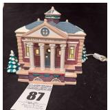 Dept 56 - Snow Village "Public Library"  1993