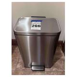Stainless Steel Step on Trash Can with insert