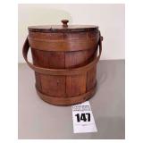 Antique / Vintage Sugar Backet with Handle